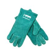 КЕДР Краги спилковые КЕДР КС-15 ЛЮКС, зеленые