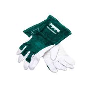 КЕДР Краги сварочные КЕДР КС-18 УНИВЕРСАЛ TIG, (S), бело-зеленые