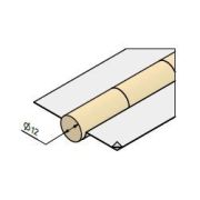 КЕДР Керамическая подкладка круглая КЕДР КП-12Ц (диаметр 12 мм, цилиндр, длина 600 мм)