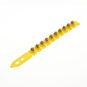 Монтажный патрон в кассете К-4 для порох. монтаж пистолетов (кал. 6,8х11 мм, желтый, 100 шт/уп) FEDAST