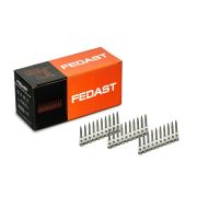 Гвозди для металла и непрочного бетона тип CN (2,7*32 мм винтовые, 1000 шт/уп) FEDAST