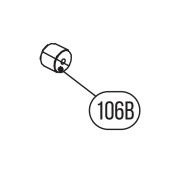 Запчасть №106B для HGSR. Втулка спиральной пружины