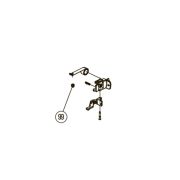 Запчасть №99 для Hybest GSR40A. Предохранительная гайка