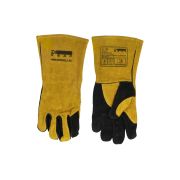 КЕДР Краги сварочные КЕДР КС-16 КОМФОРТ, (M), желто-черные