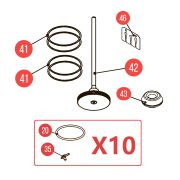 Комплект №15 для Hybest GSR40A (набор для обслуживания)