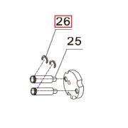 Запчасть №26 для PAG-PC84. Кольцо втулки