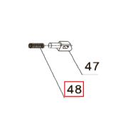 Запчасть №48 для PAG-PC84. Пружина упора
