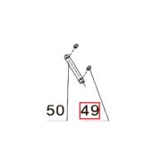 Запчасть №49 для PAG-PC84. Фиксатор оси