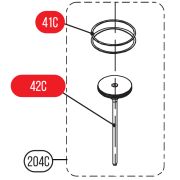 Запчасть №204C для HGSR. Боек в сборе